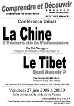 Conférence débat Chine - Tibet