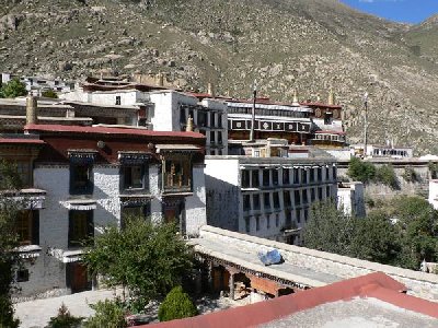 Monastère de Drepung, après sa reconstruction. Photo Anne-Lise 