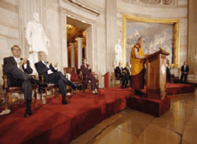 Cérémonie de remise de la Gold Medal