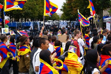 Défilé 8/8/2008 Paris. Photo O. Masseret